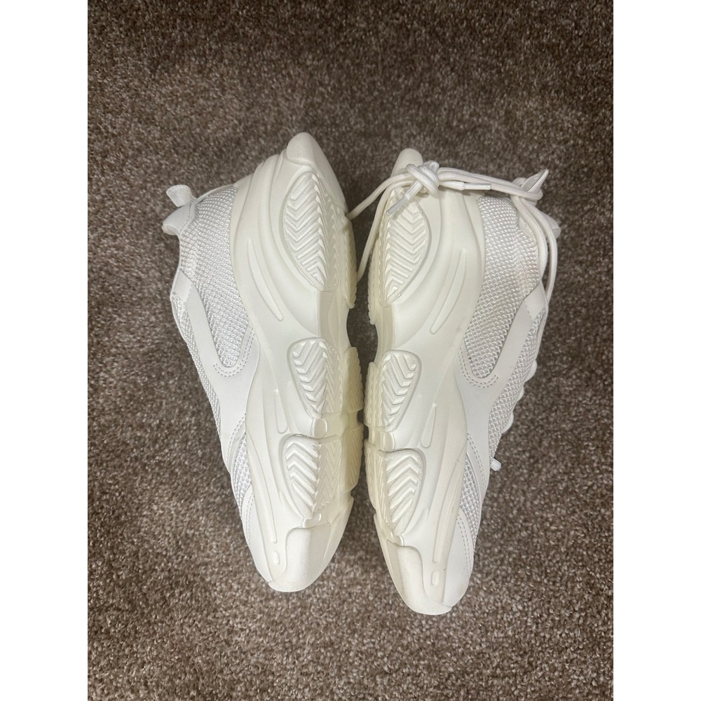 Steve Madden Sneakers Women 9 White Possession POSS03S1 Chunky Platform Dad Shoe - Picture 2 of 7
